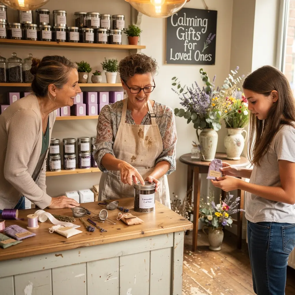 Ambiance paisible avec une bougie allumГ©e et une tasse de thГ© sur une table en bois.